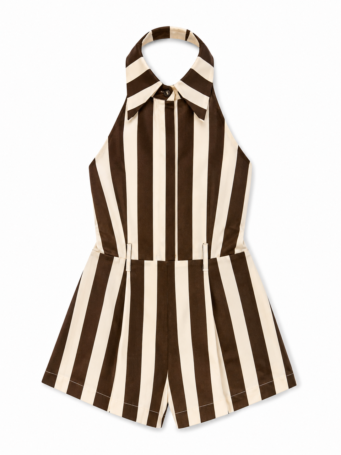 Sally Striped Collar Romper