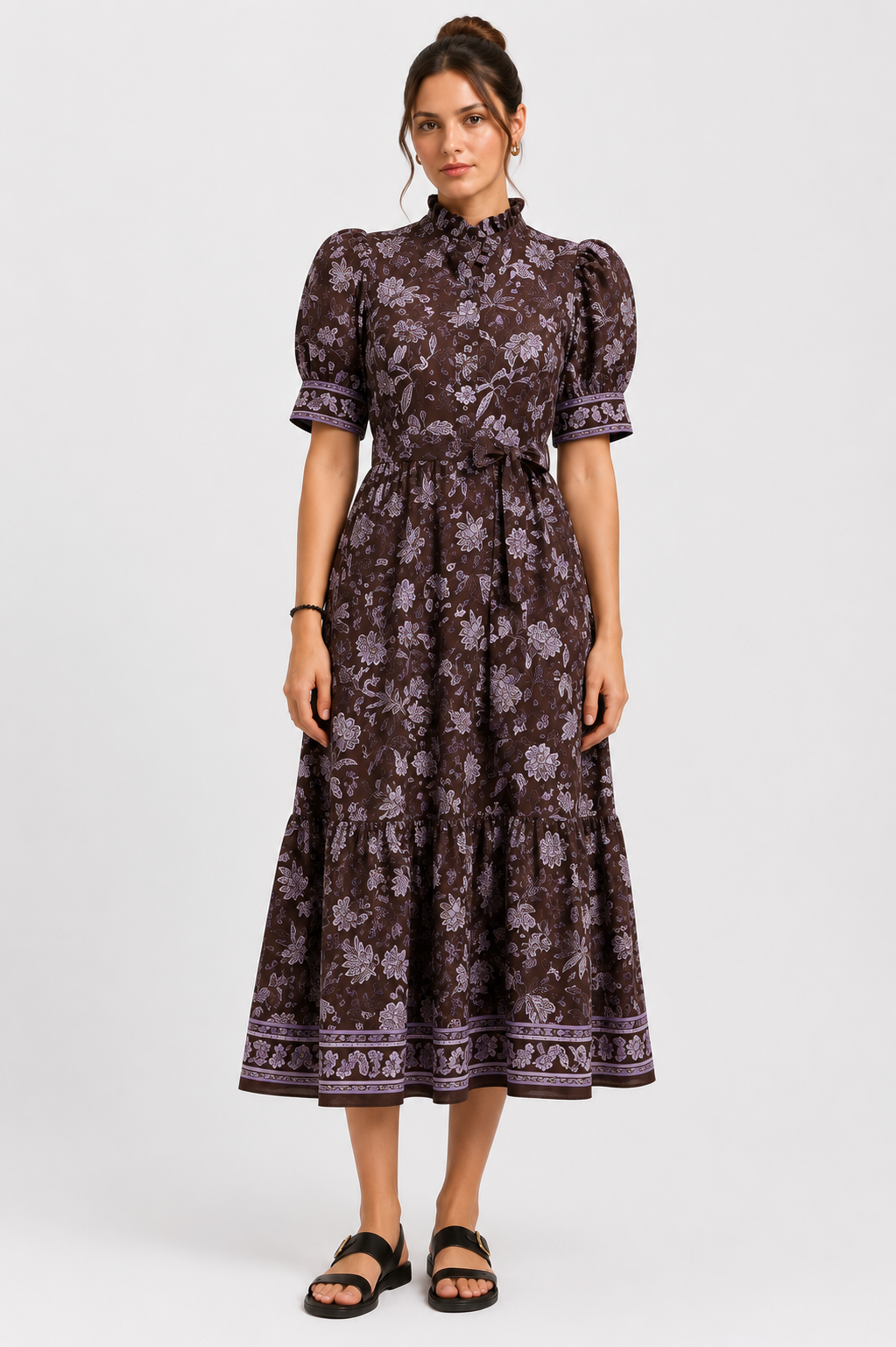Marigold Reverie Midi Dress