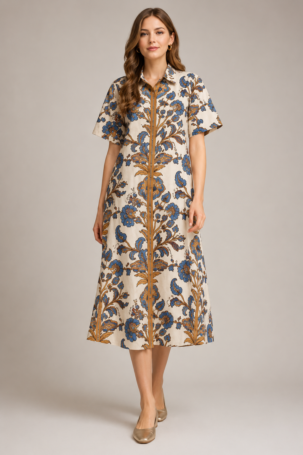 Solenne Archive Midi Dress