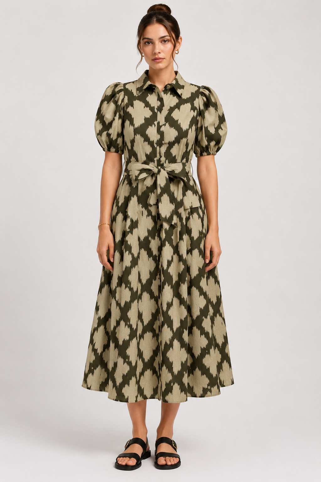 Juniper Mosaic Midi Dress