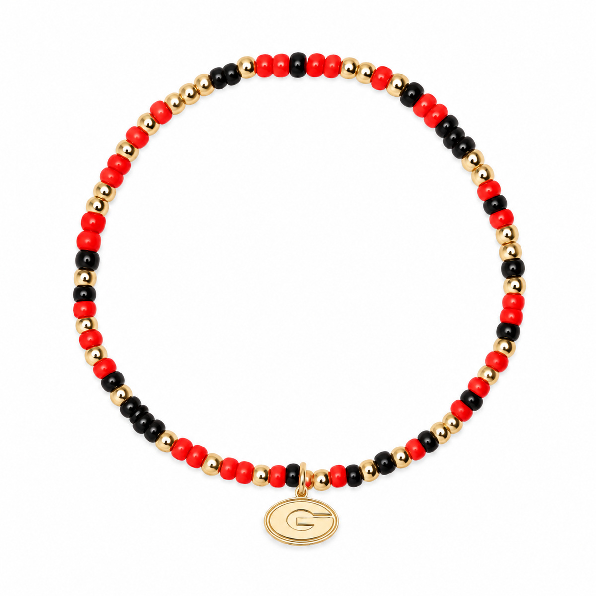 Georgia Logo Charm Bracelet