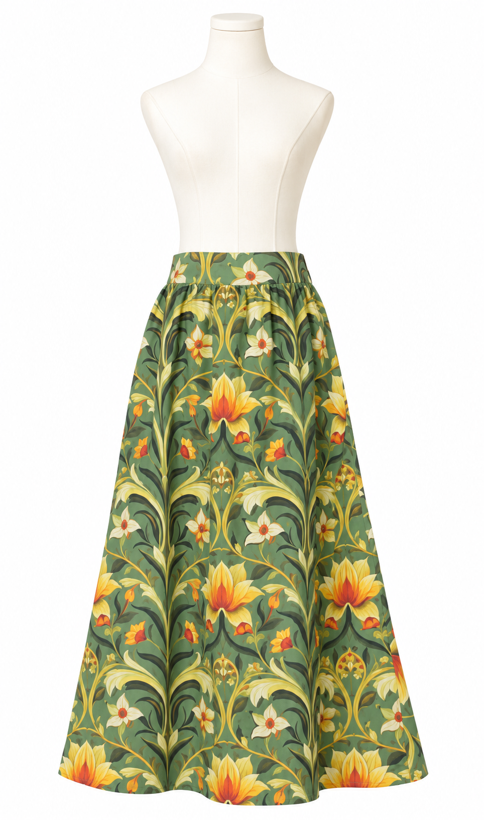 Julia Floral High Waist Skirt