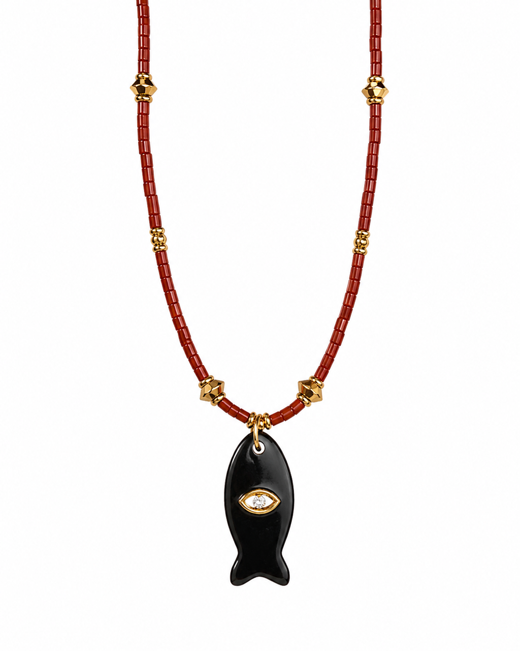 Thaddeus Beaded Necklace