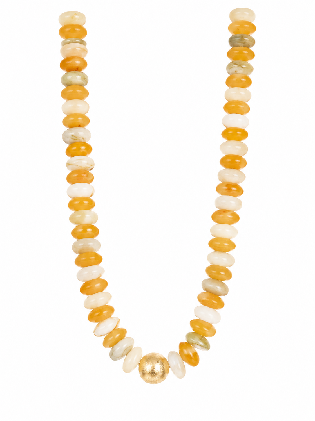 Amber Harmony Bead Necklace
