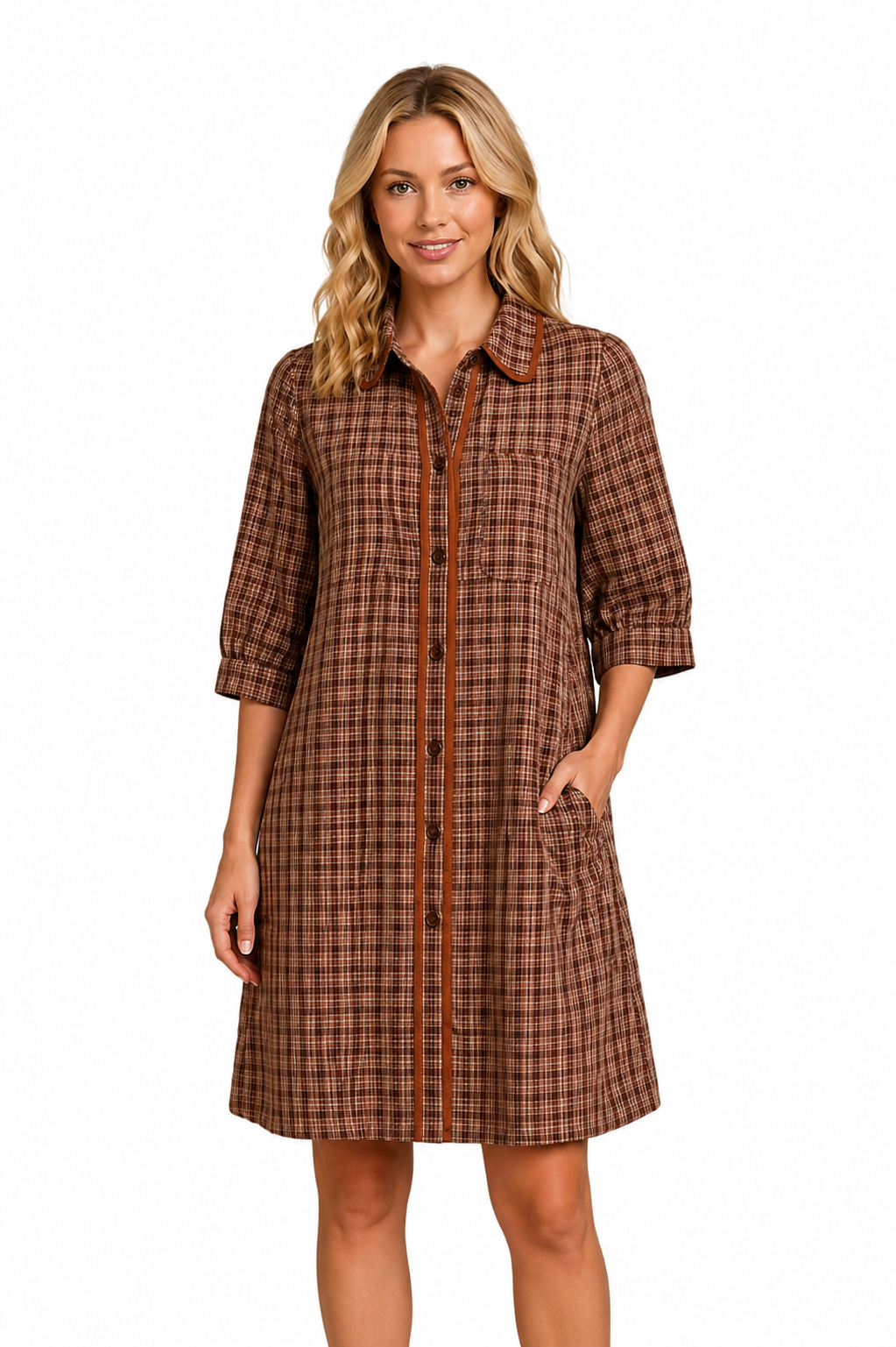 Tiffany Checkered Mini Dress