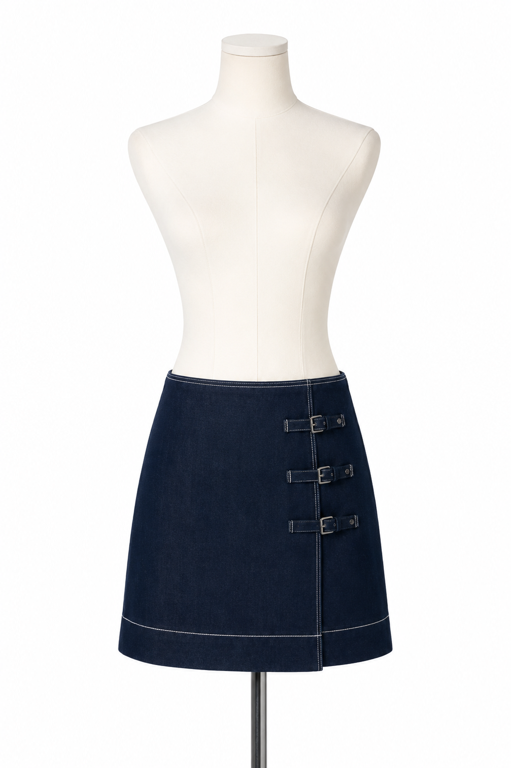 Noelle Buckle Detail Skirt