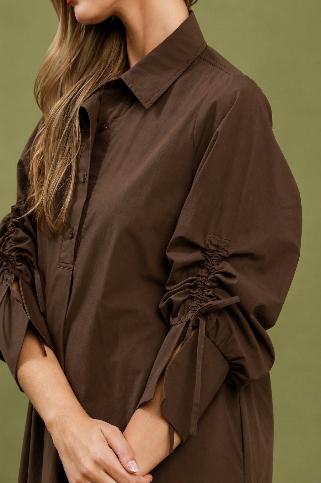 Talia Gentle Drape Dress