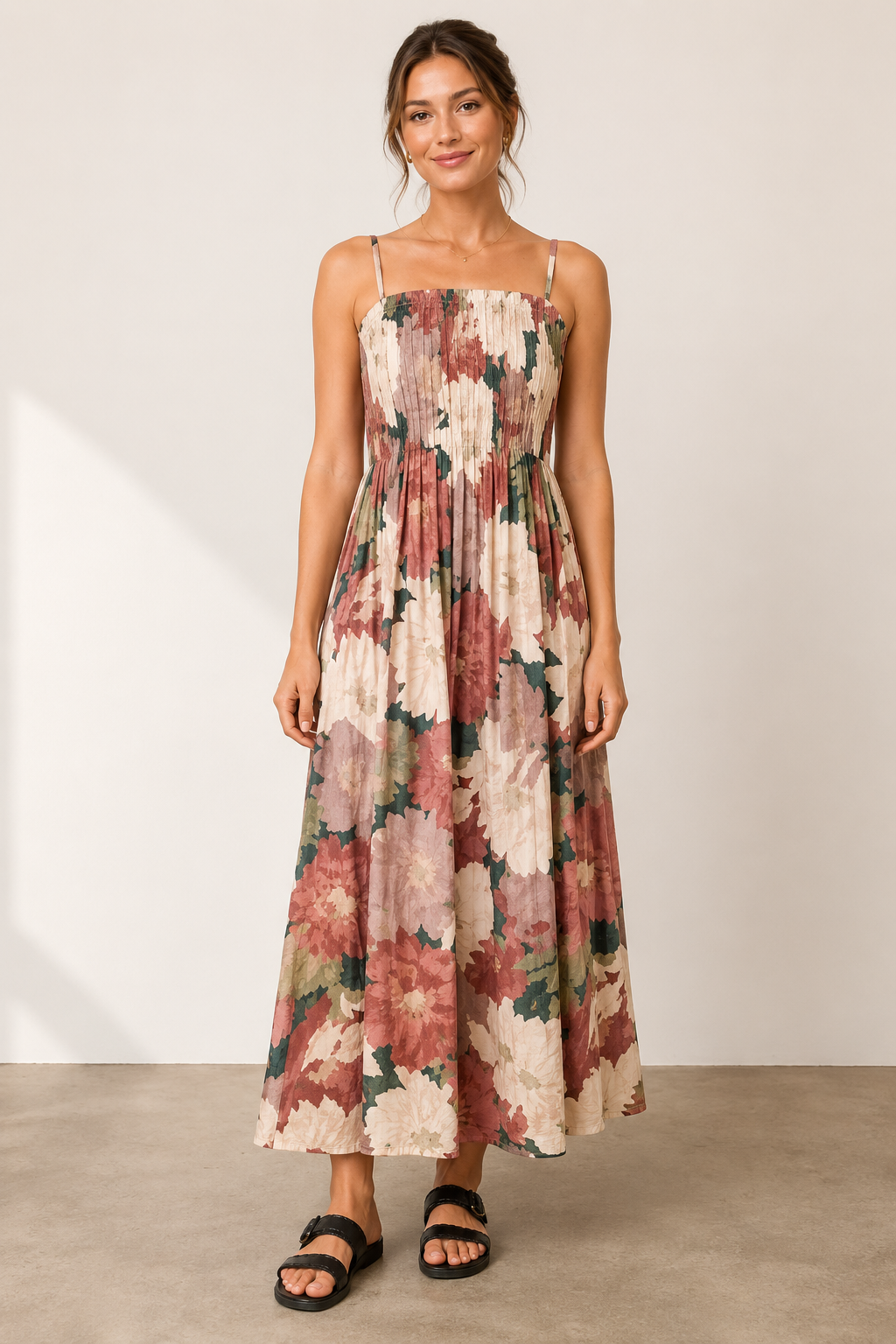 Solstice Petal Maxi Dress