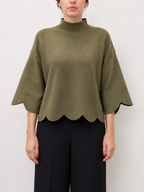 Ruby Wavecrest Hem Top