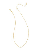 Mini Elisa Gold Satellite Short Pendant Necklace