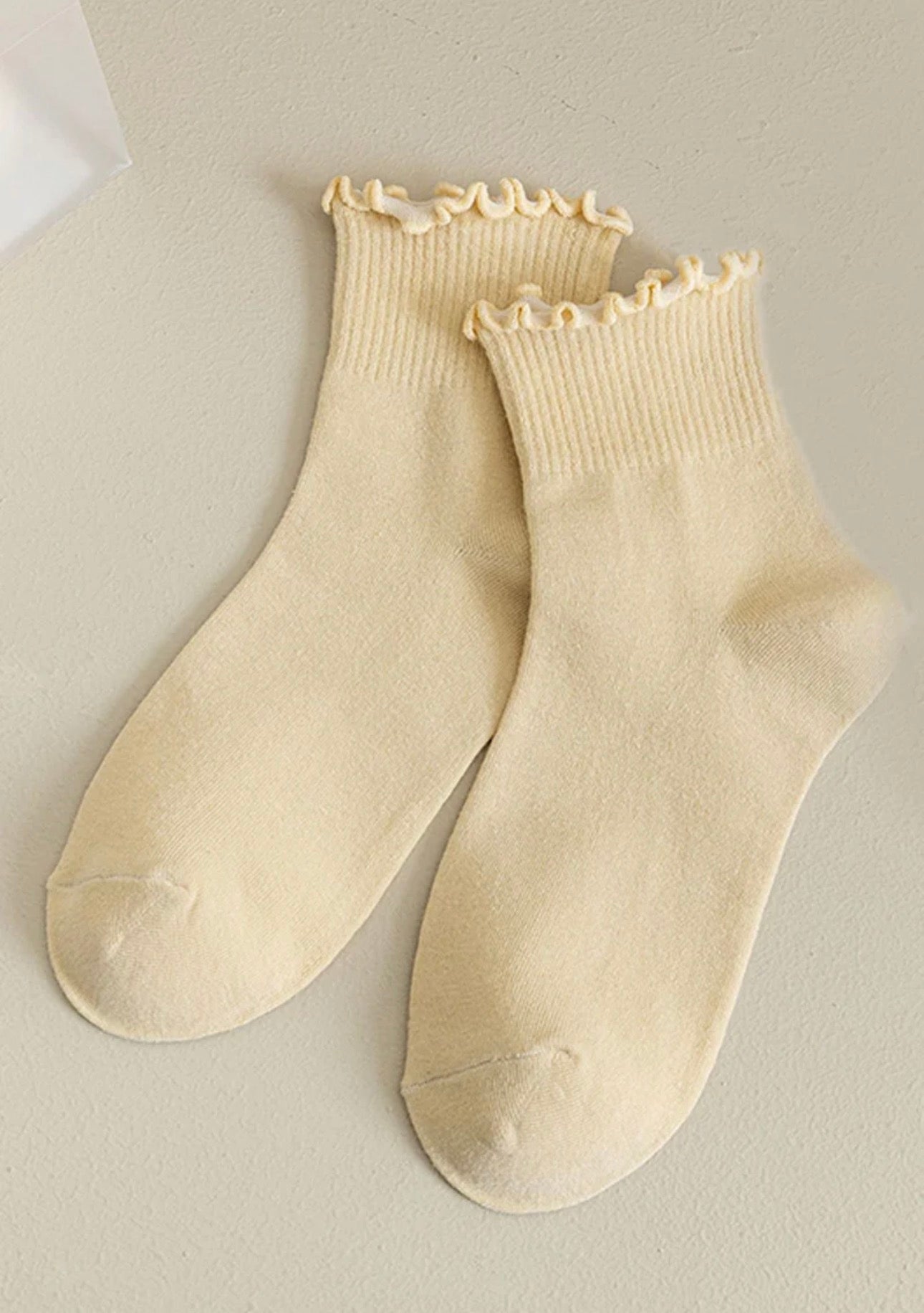 Lettuce Trim Crew Socks