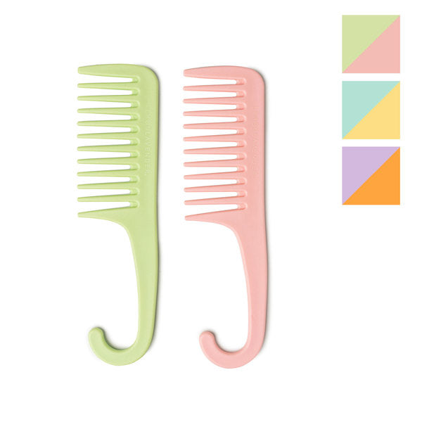 Lemon Lavender Knot Today Detangling 2-pack Shower Comb