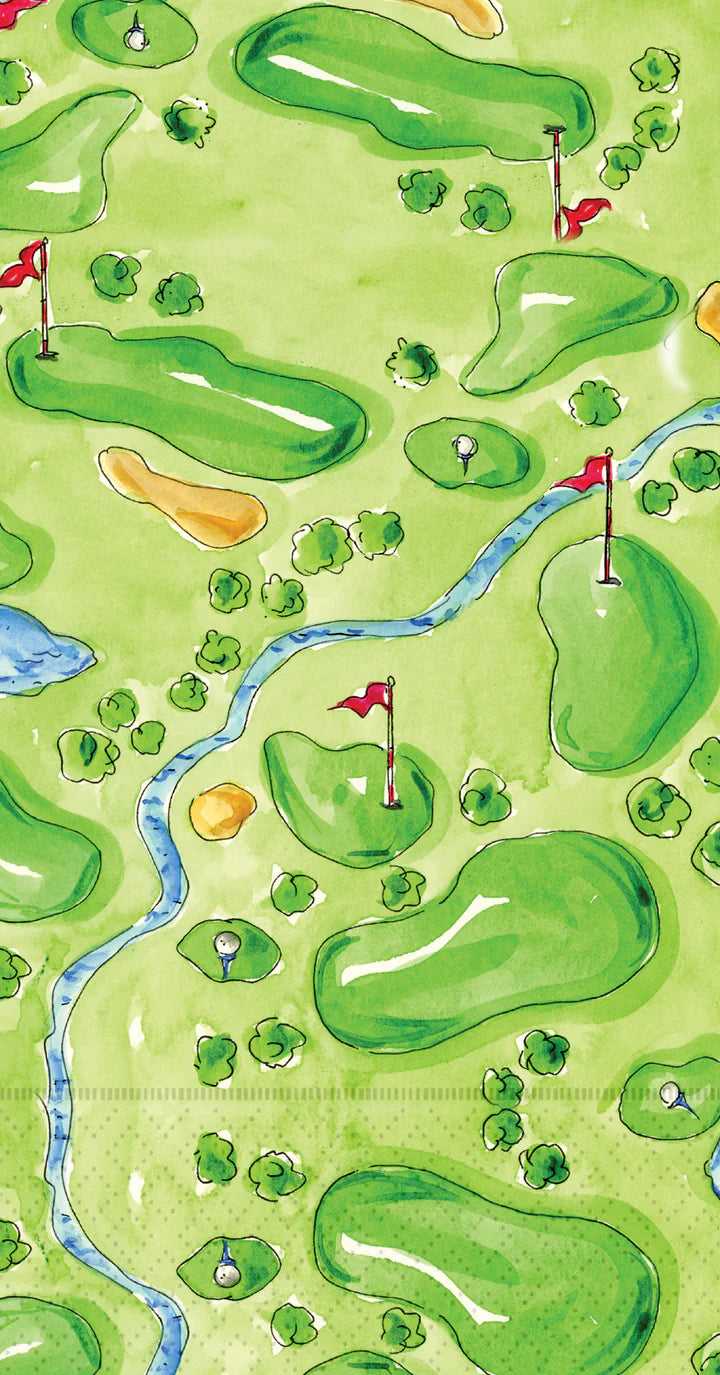 Golf Guest Towel - 16ct