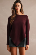 Charlie Ribbed Knit Sweater