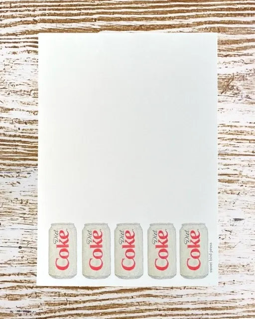 Diet Coke Notepad