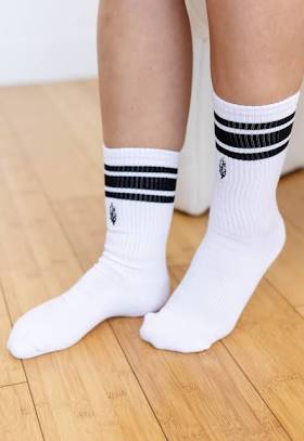 Movement Logo Stripe Tube Socks