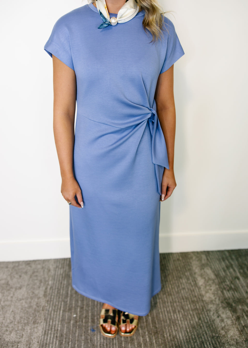 Seraphina Tie Waist Midi Dress