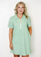 Hadley Gingham Shift Dress