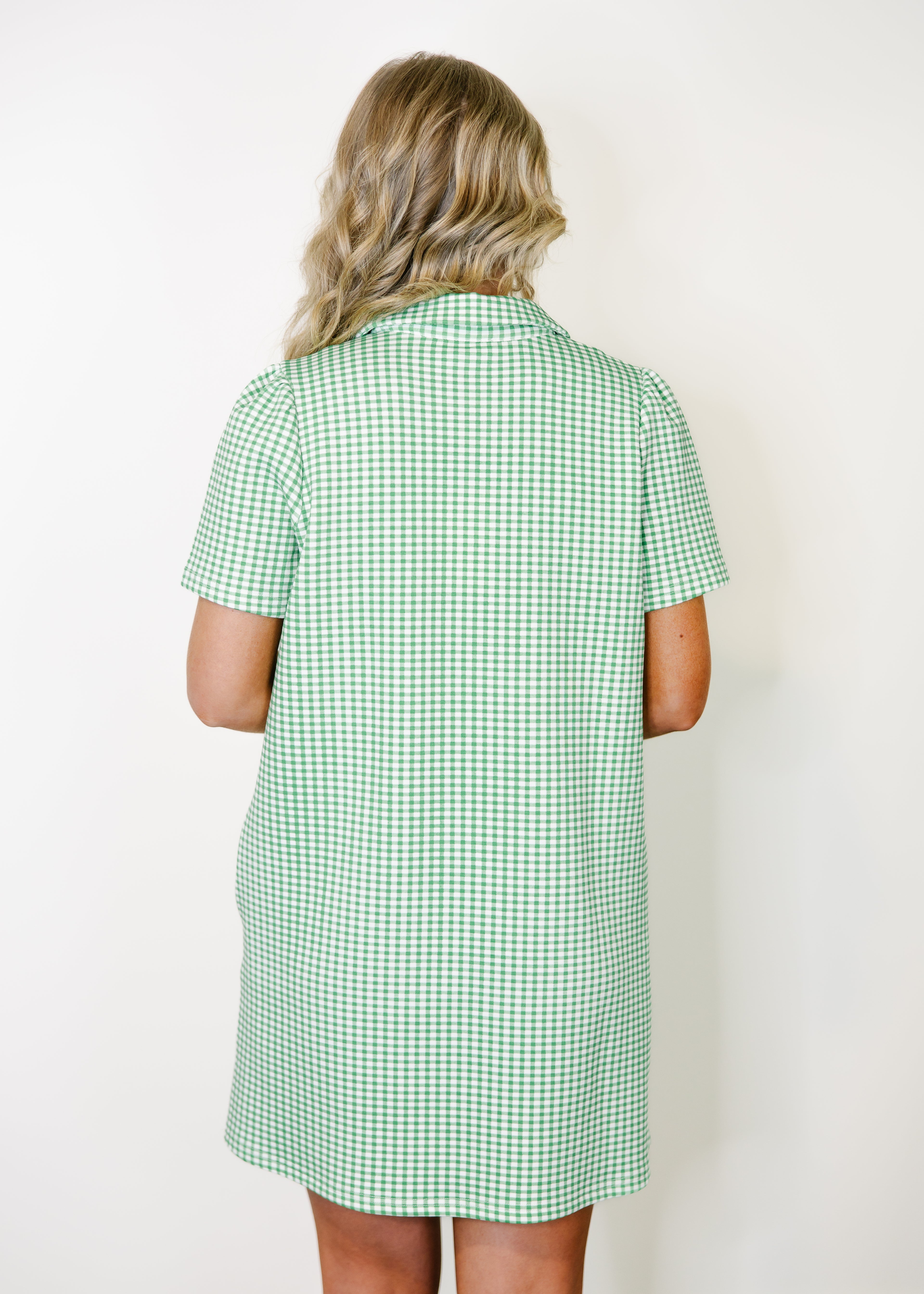 Hadley Gingham Shift Dress
