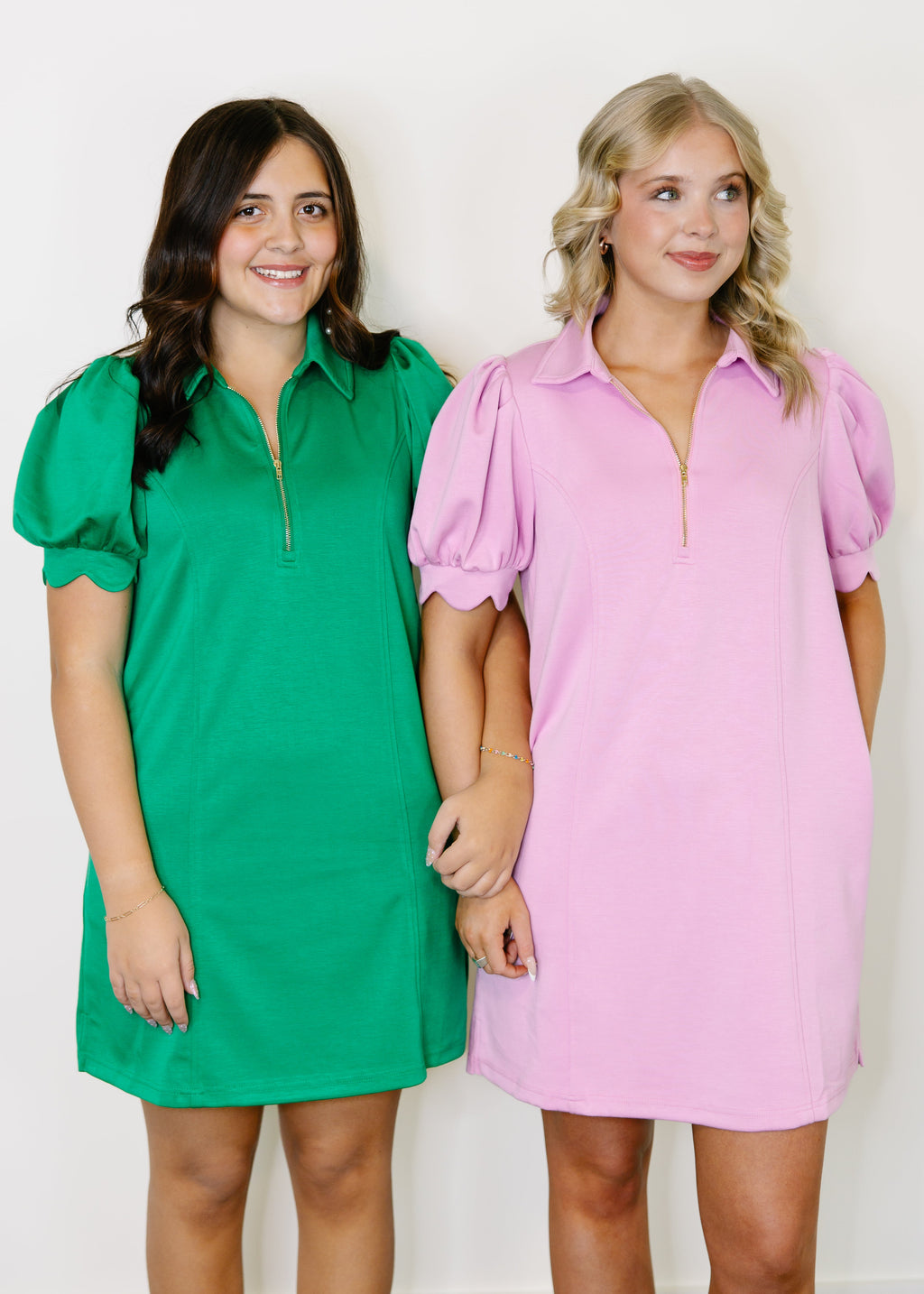 Thalia Puff Sleeve Mini Dress