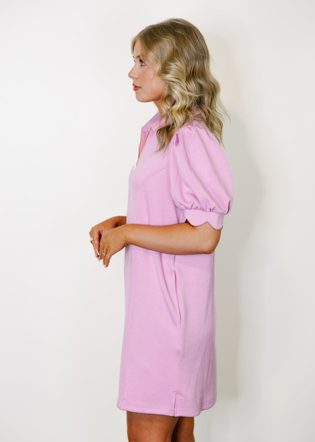 Thalia Puff Sleeve Mini Dress