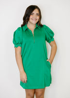Thalia Puff Sleeve Mini Dress