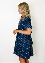 Sienna Puffed Sleeve Mini Dress