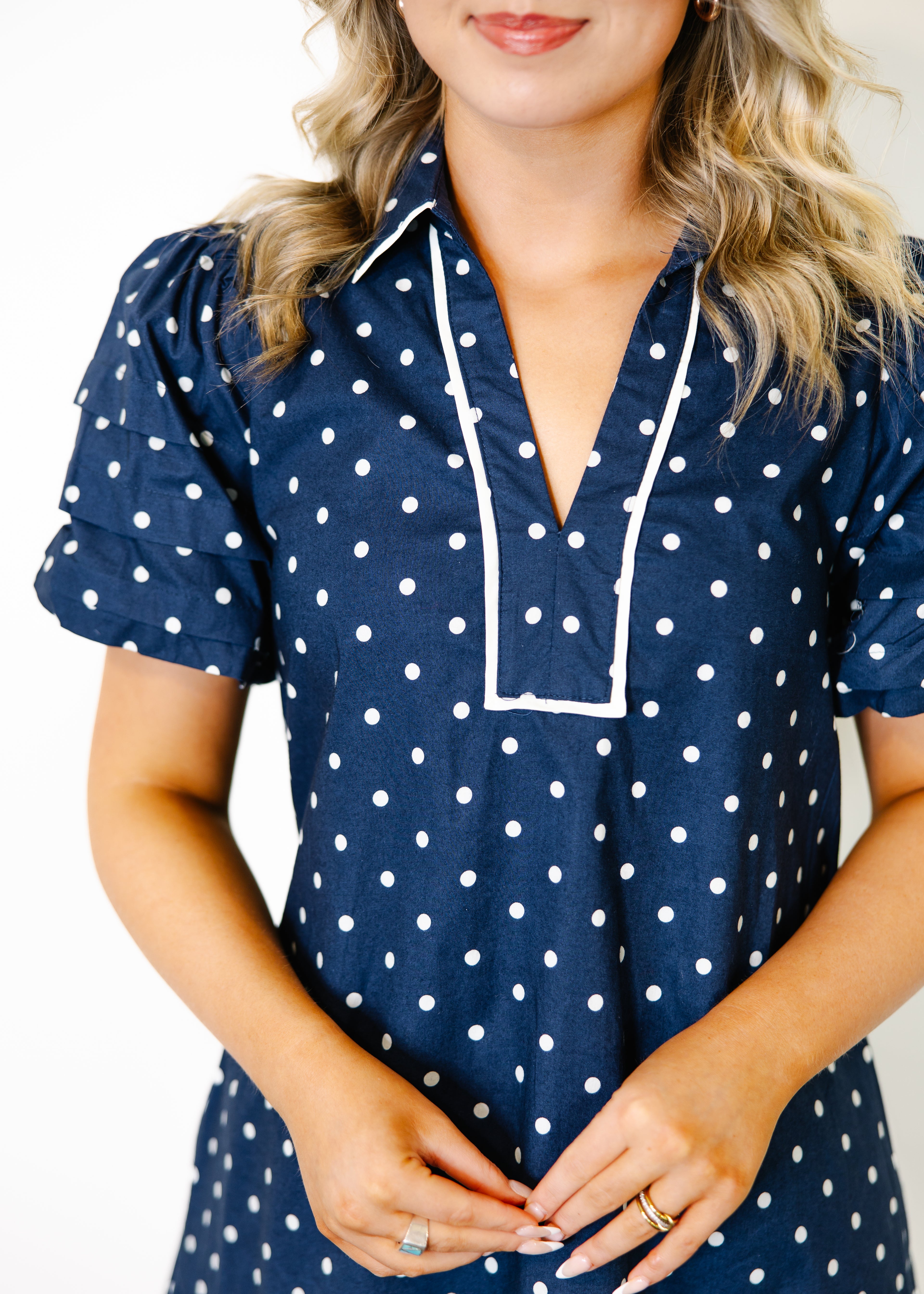 Sienna Puffed Sleeve Mini Dress