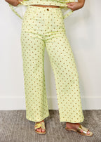 Amelia Wide Leg Polka Dots Pants