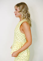 Candice Ruffle Hem Polka Dot Top