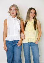 Elara Bow Neck Blouse