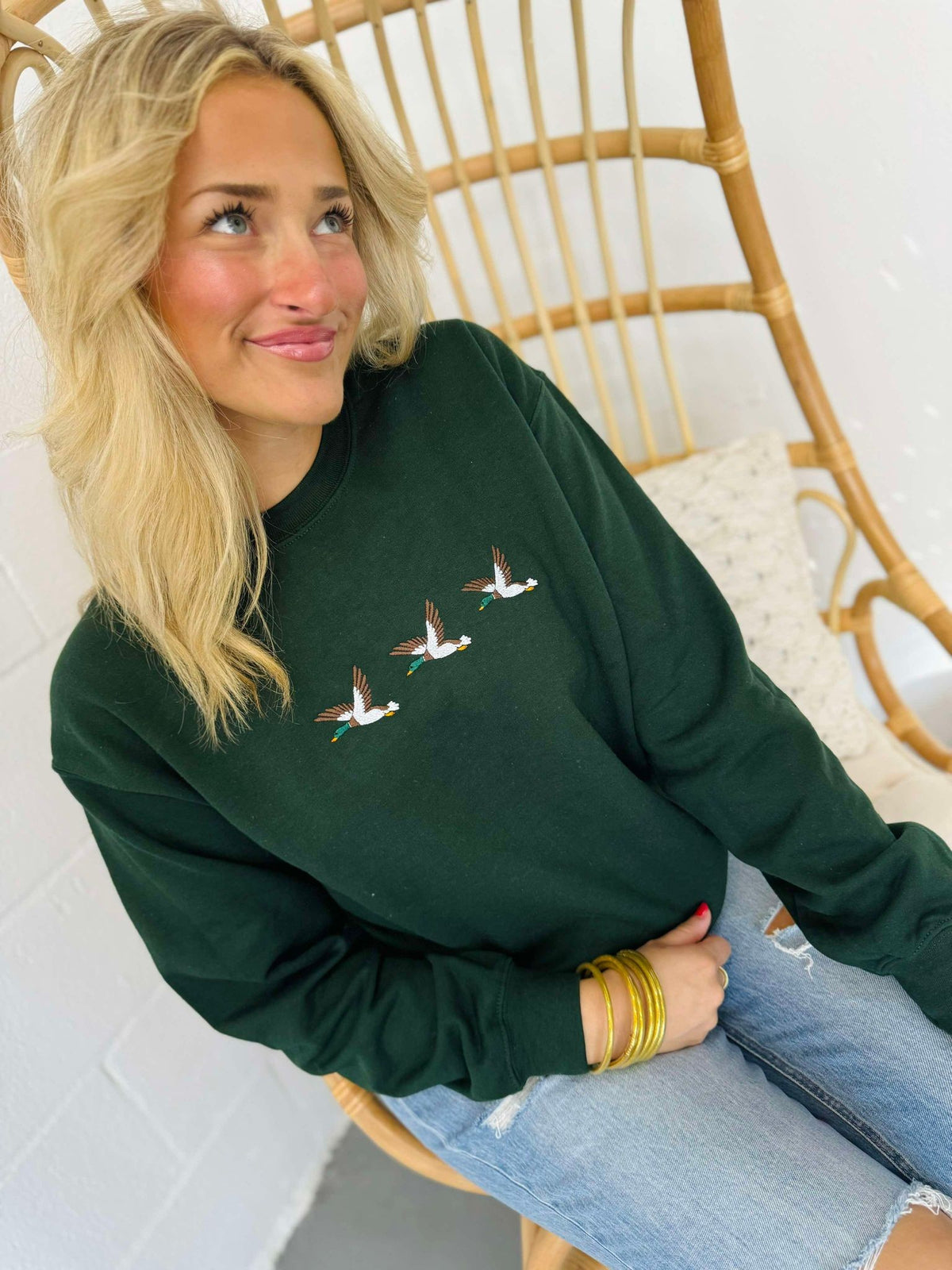 Eliza Trio Duck Sweatshirt