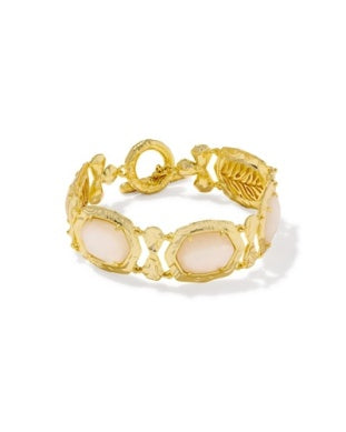 Tiger Striped Daphne Statement Bracelet