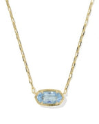 Mini Elisa Gold Satellite Short Pendant Necklace
