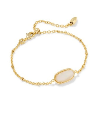 Tiger Striped Elaina Chain Bracelet