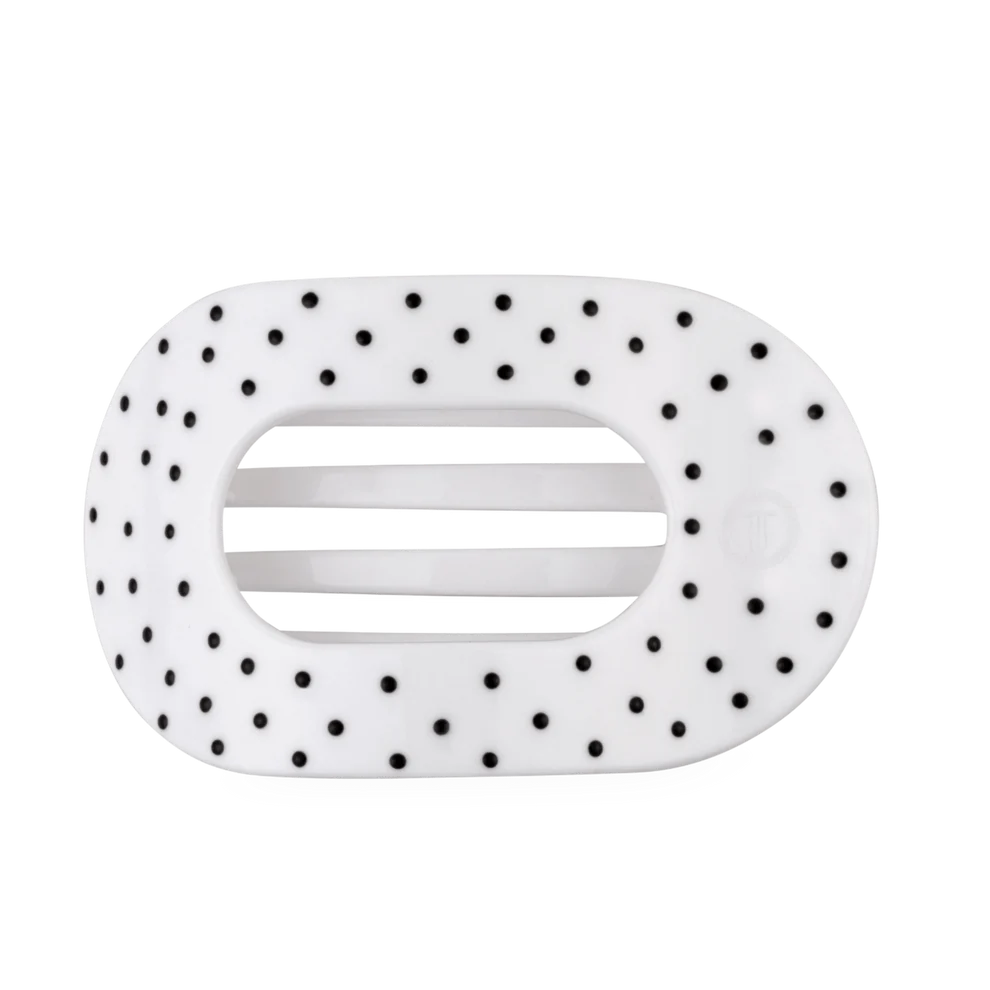 Large Flat Round Hair Clip