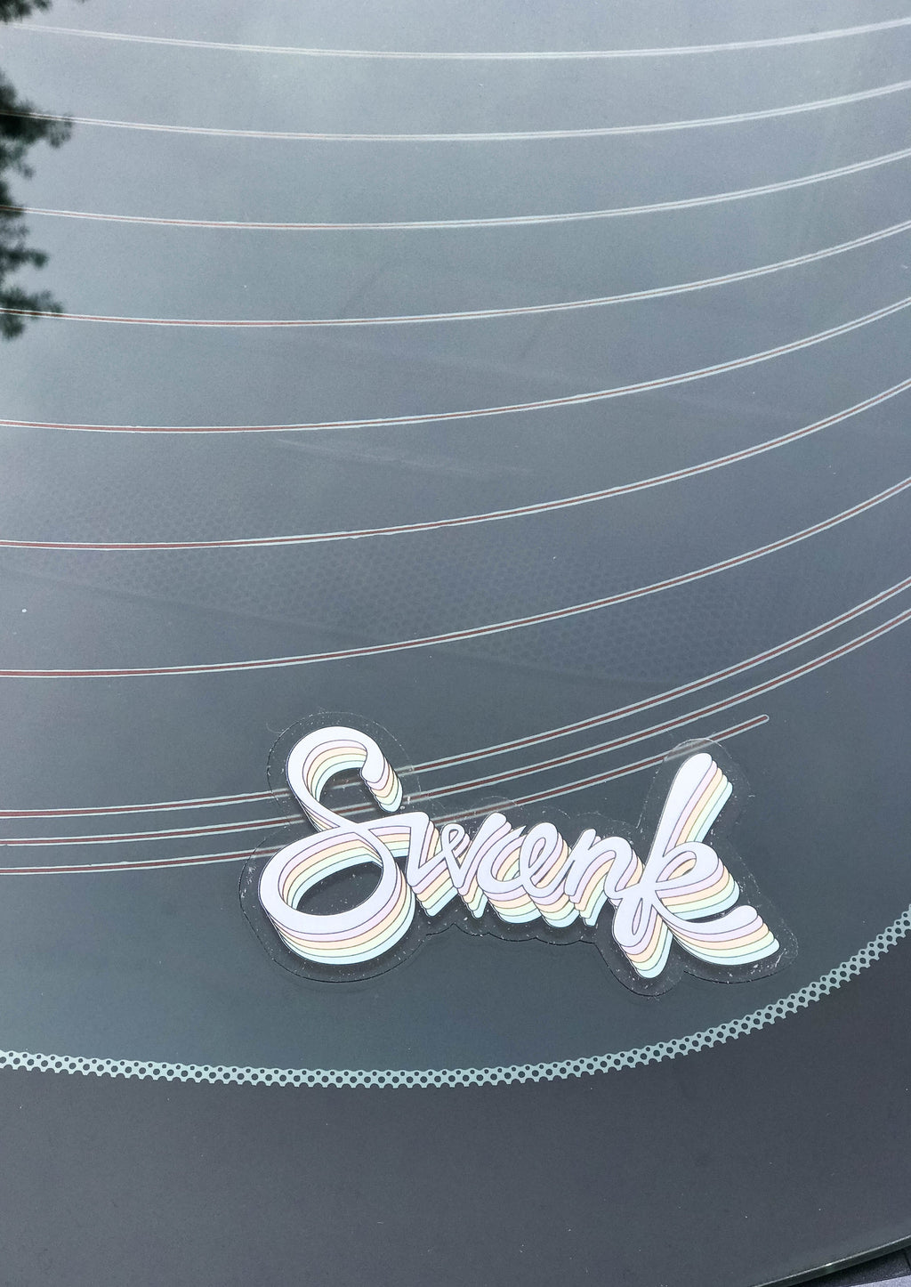 Swank Sticker