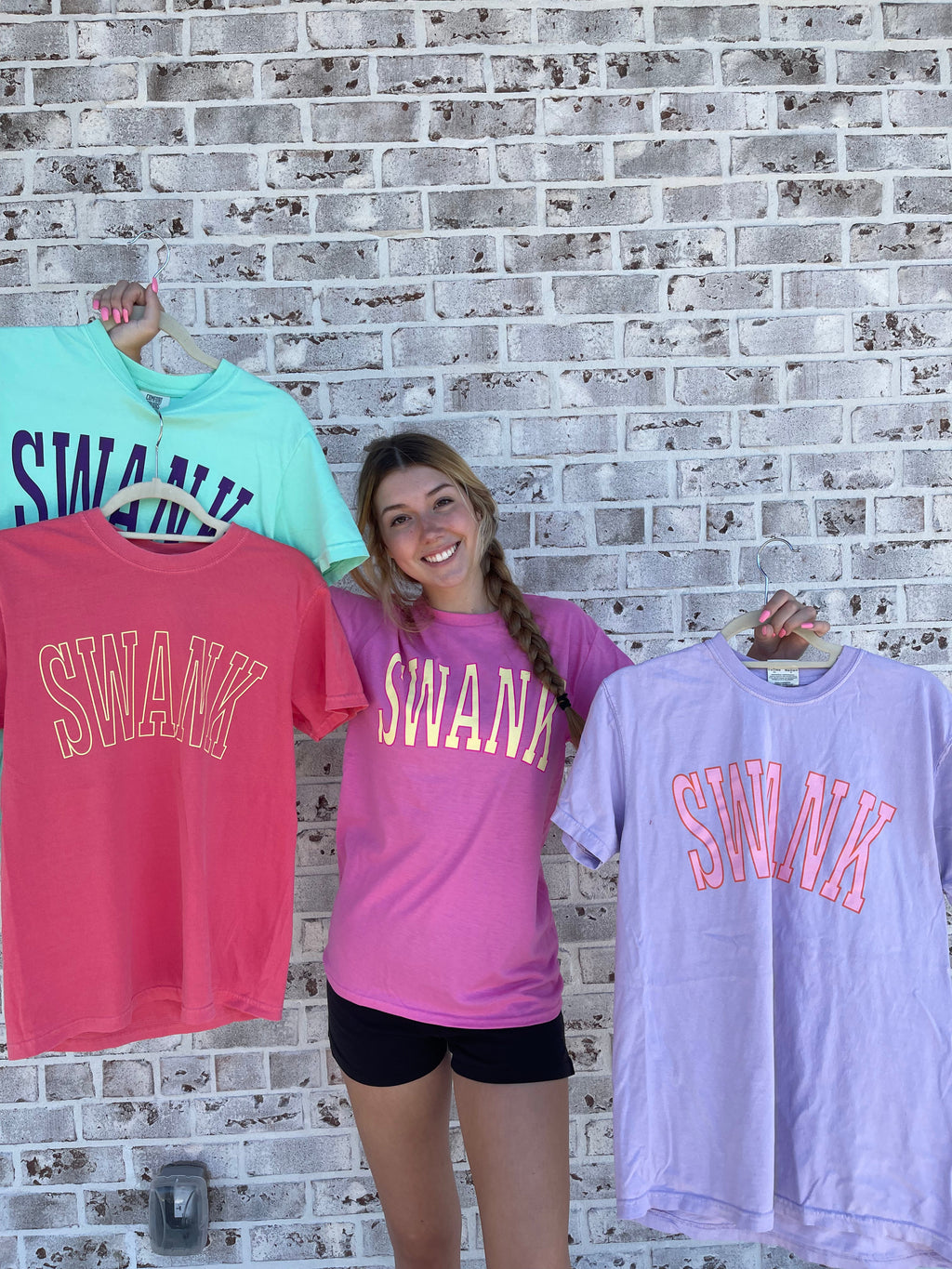 Swank Varsity Letter Tee