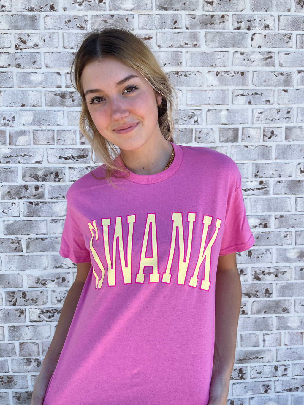 Swank Varsity Letter Tee