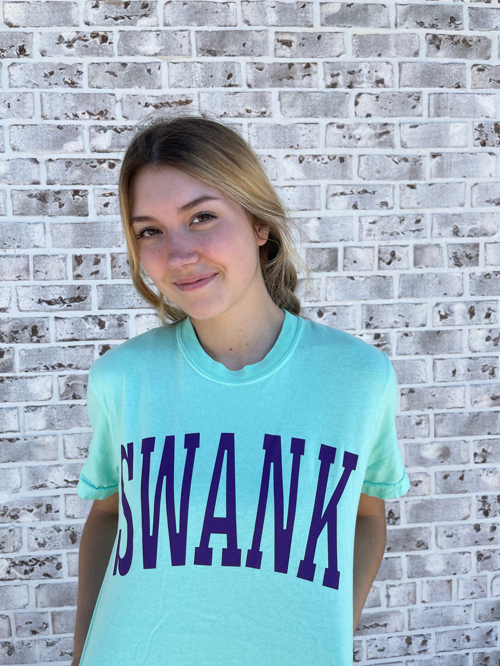 Swank Varsity Letter Tee
