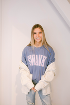Swank Varsity Letter Tee