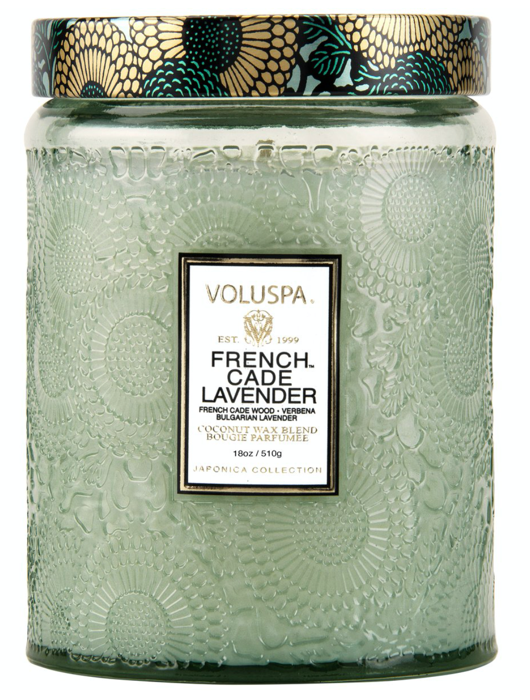 Voluspa Large Glass Jar Candle