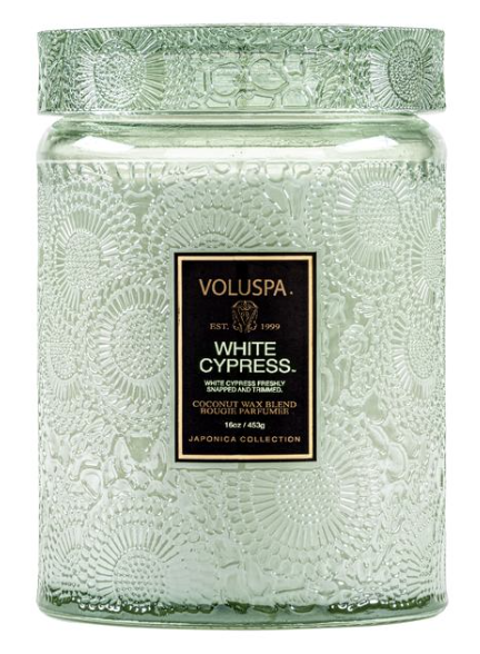 Voluspa Large Glass Jar Candle