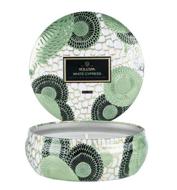 Voluspa 3 Wick Tin Candle
