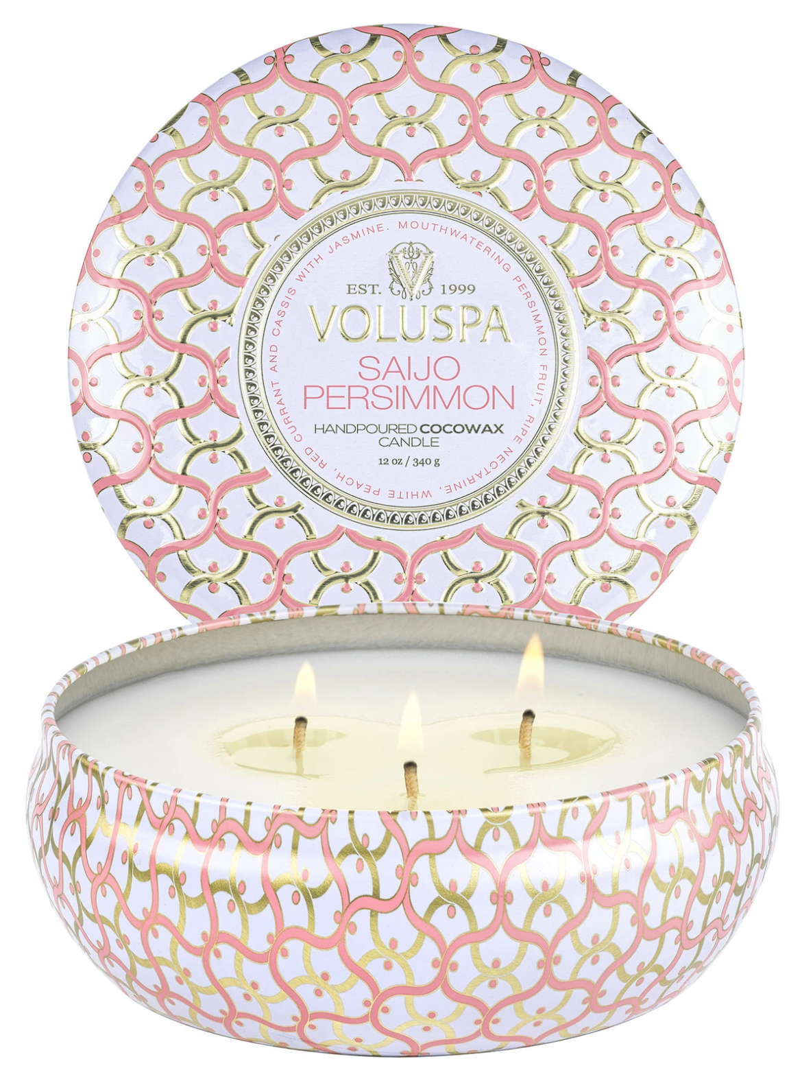 Voluspa 3 Wick Tin Candle