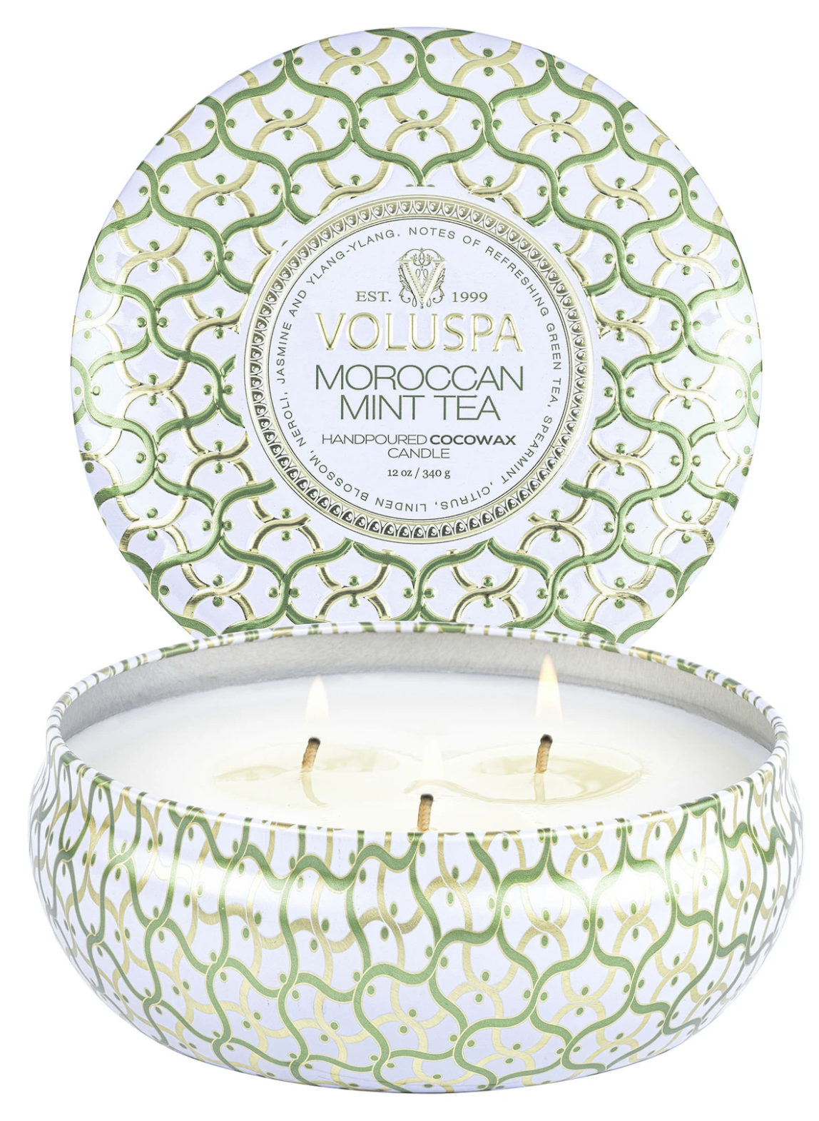Voluspa 3 Wick Tin Candle