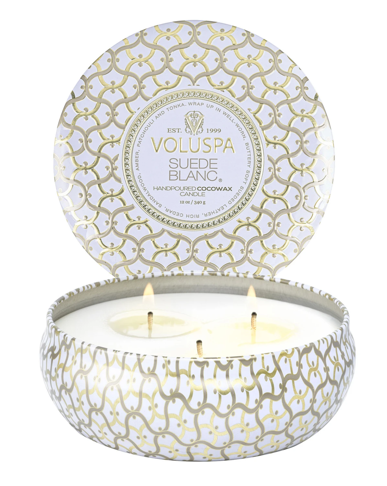 Voluspa 3 Wick Tin Candle