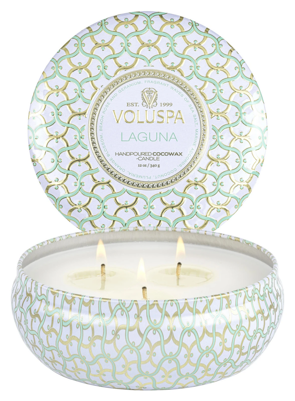 Voluspa 3 Wick Tin Candle