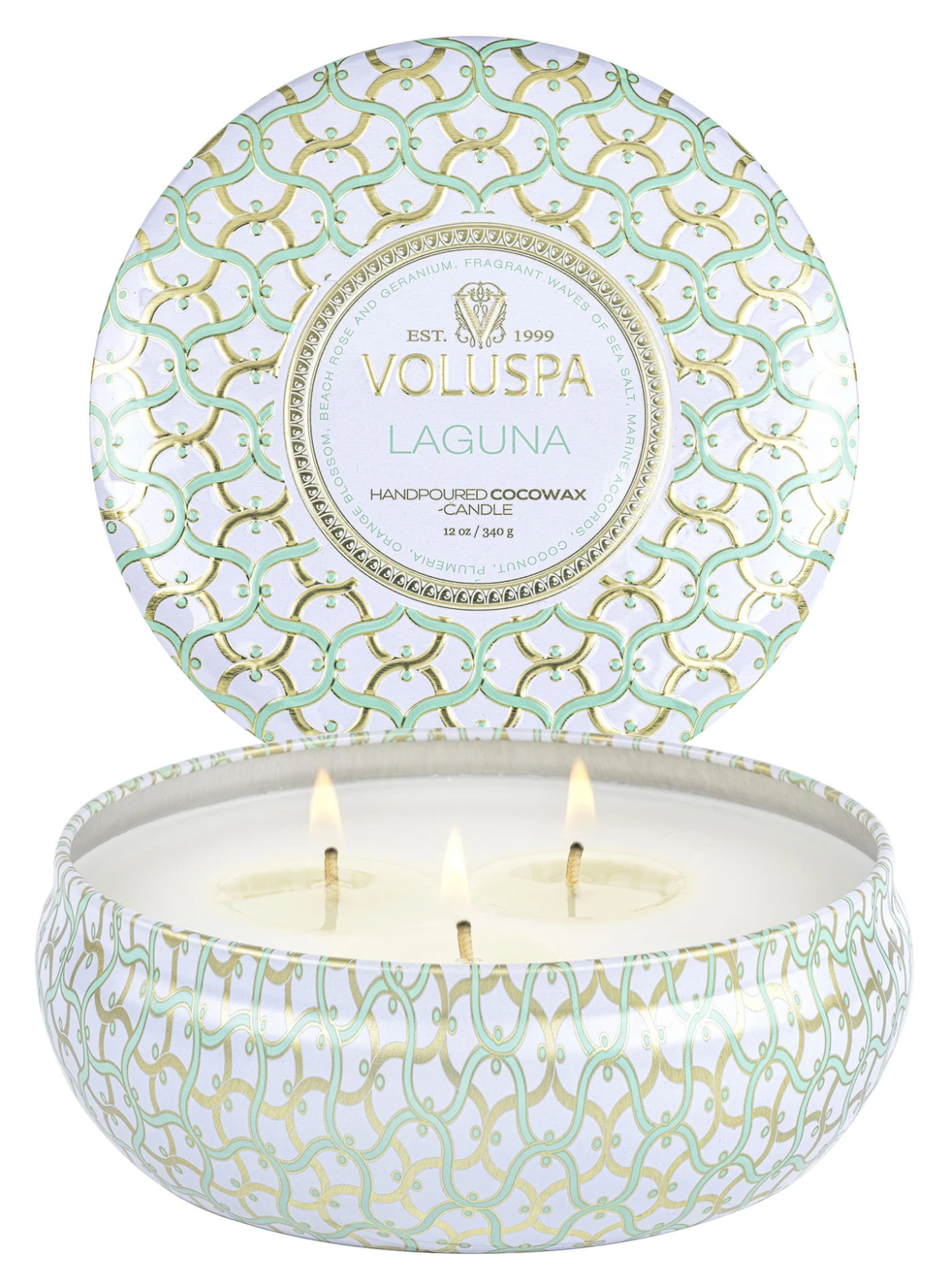 Voluspa 3 Wick Tin Candle