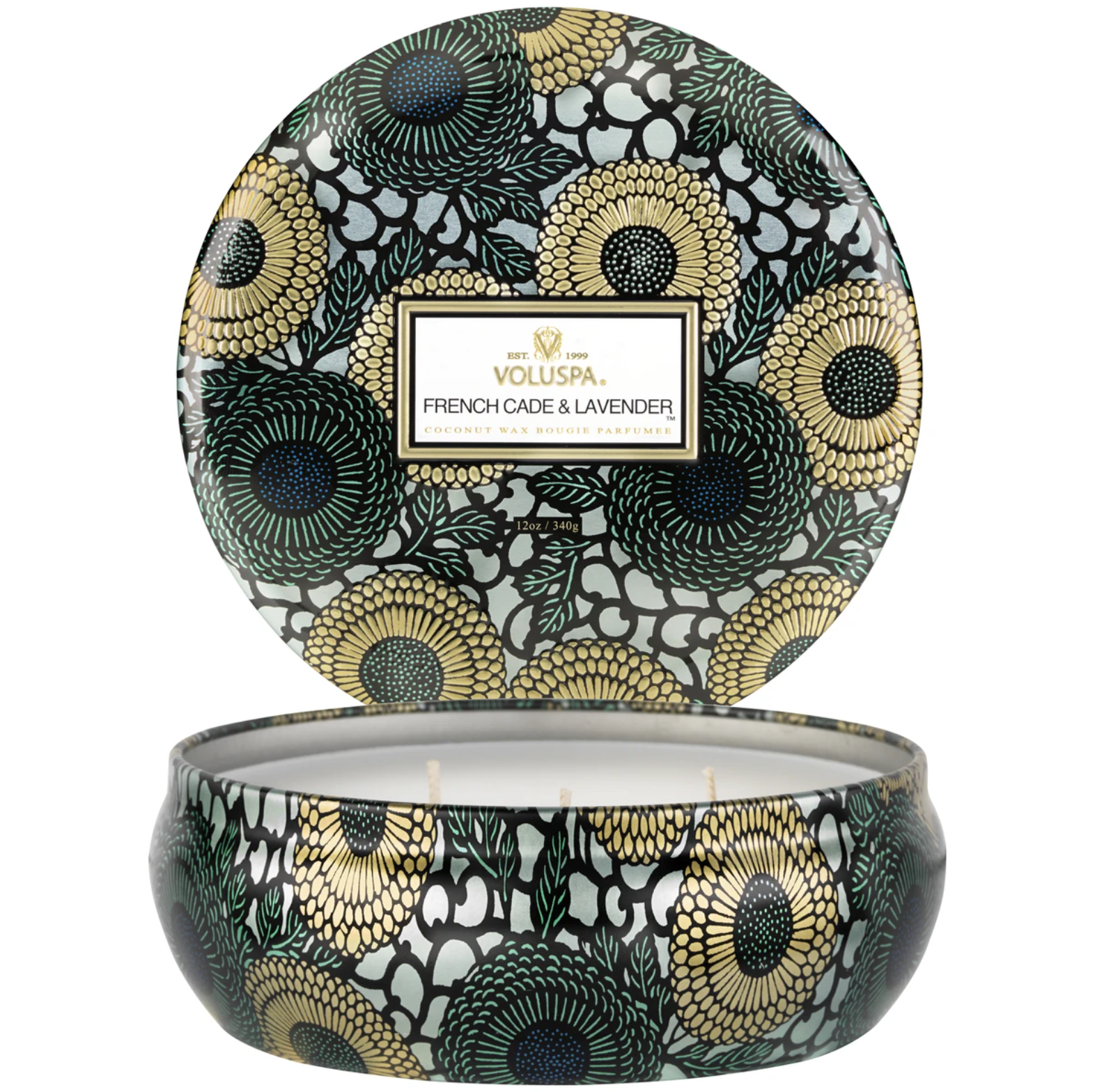 Voluspa 3 Wick Tin Candle